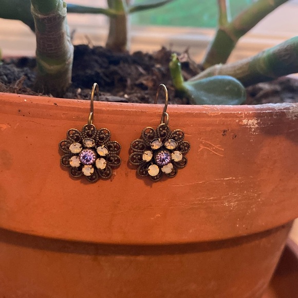 Liz Palacios vintage earrings - Picture 2 of 2